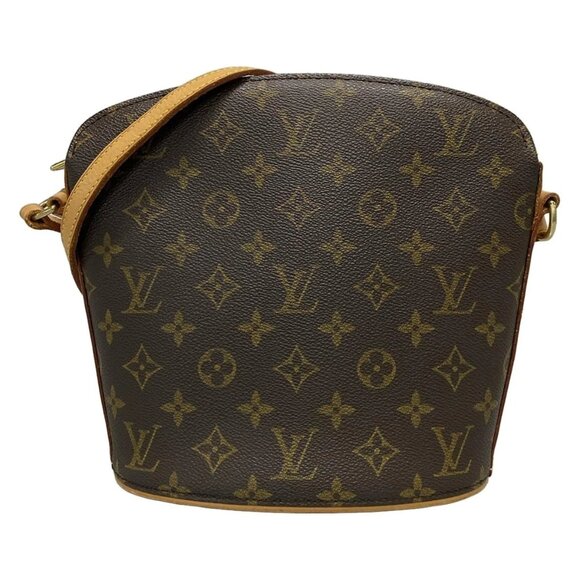 LOUIS VUITTON Drouot Monogram Shoulder Bag Monogram Canvas 532-072625 - Picture 1 of 14